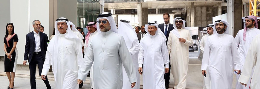 Capital Governor Shaikh Hisham bin Abdulrahman Al Khalifa visits Waterbay