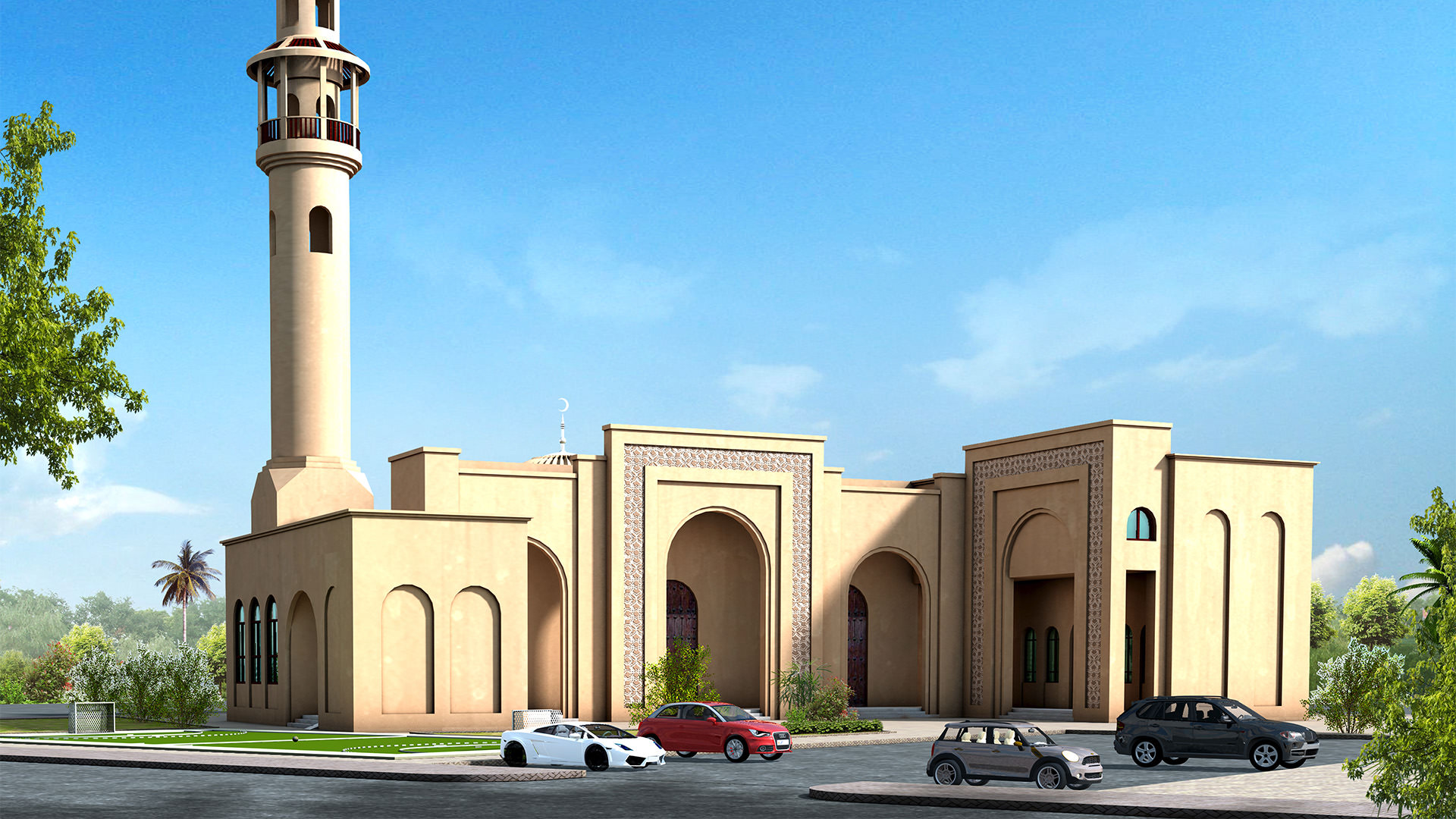 Mosque Concept by Arab Architects