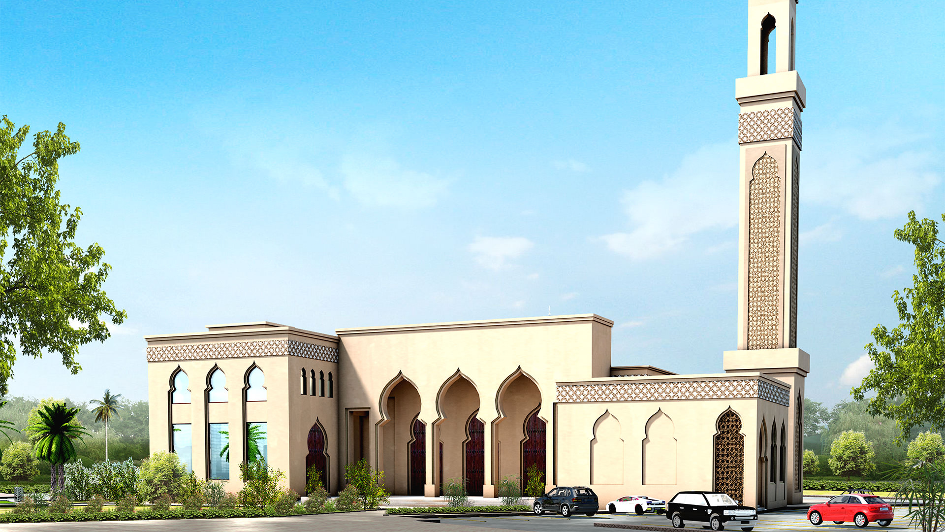 Mosque Concept by Arab Architects