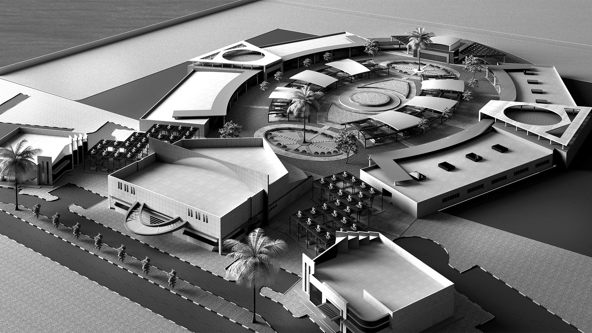 Nasser Vocational Training Centre by Arab Architects